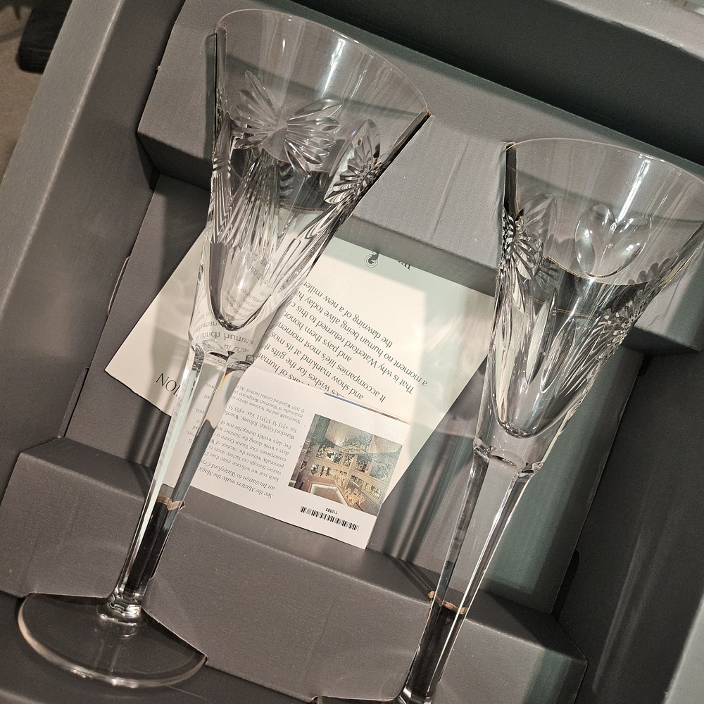 Waterford Crystal Toasting Flutes